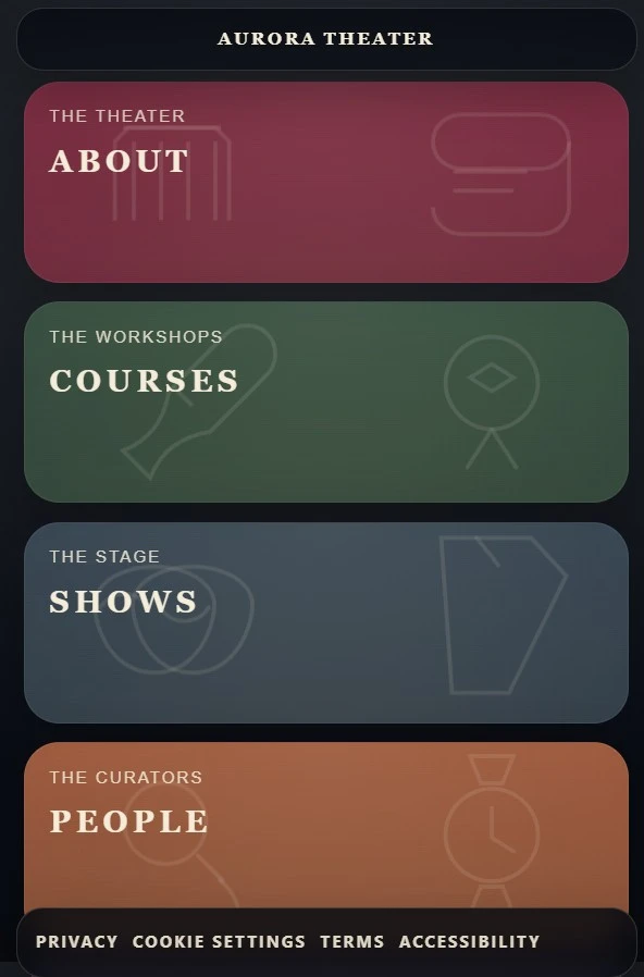 Anteprima mobile di Teatro Aurora